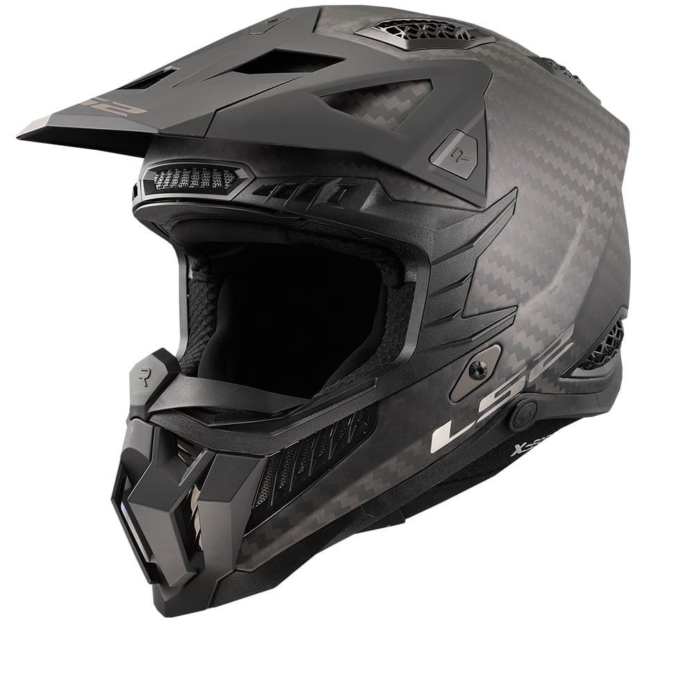 Image of LS2 MX703 C X-Force Matt Carbon-06 Offroad Helmet Size XL ID 6942141746000