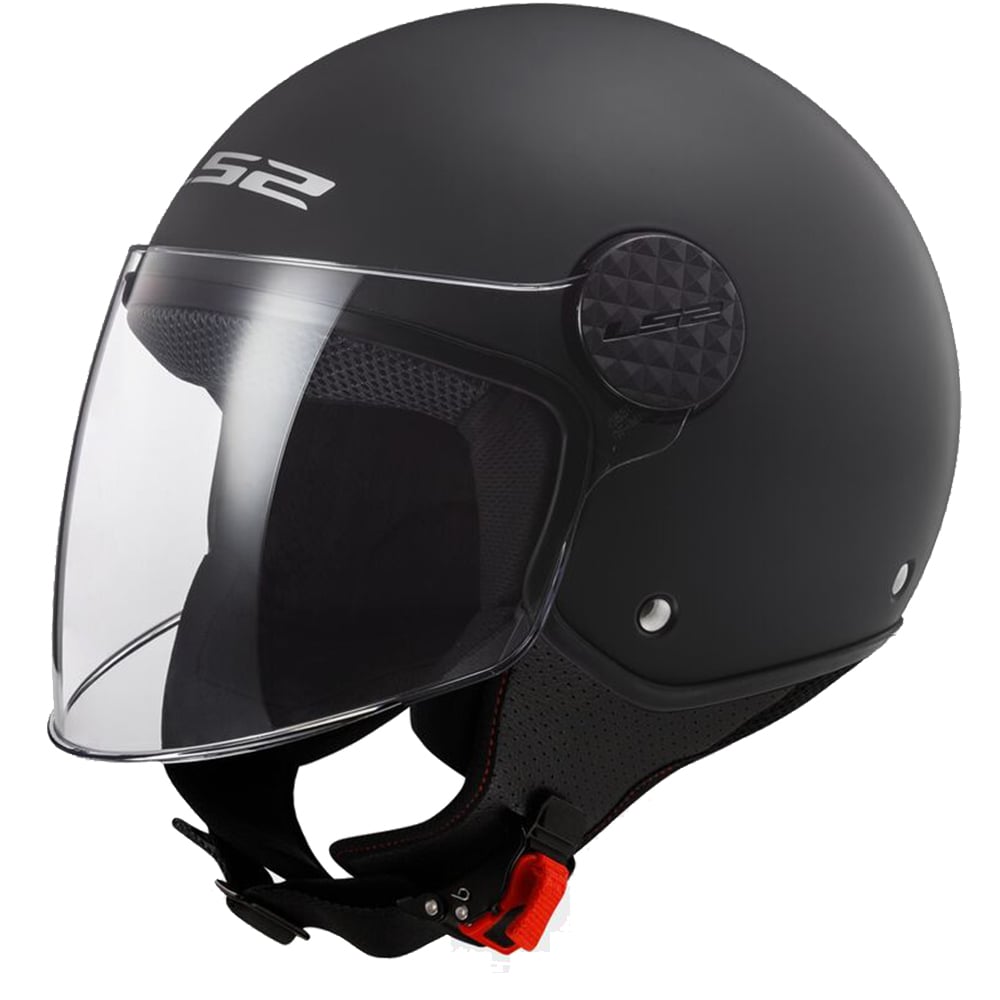 Image of LS2 OF558 Sphere II Solid Matt Black Jet Helmet Größe M