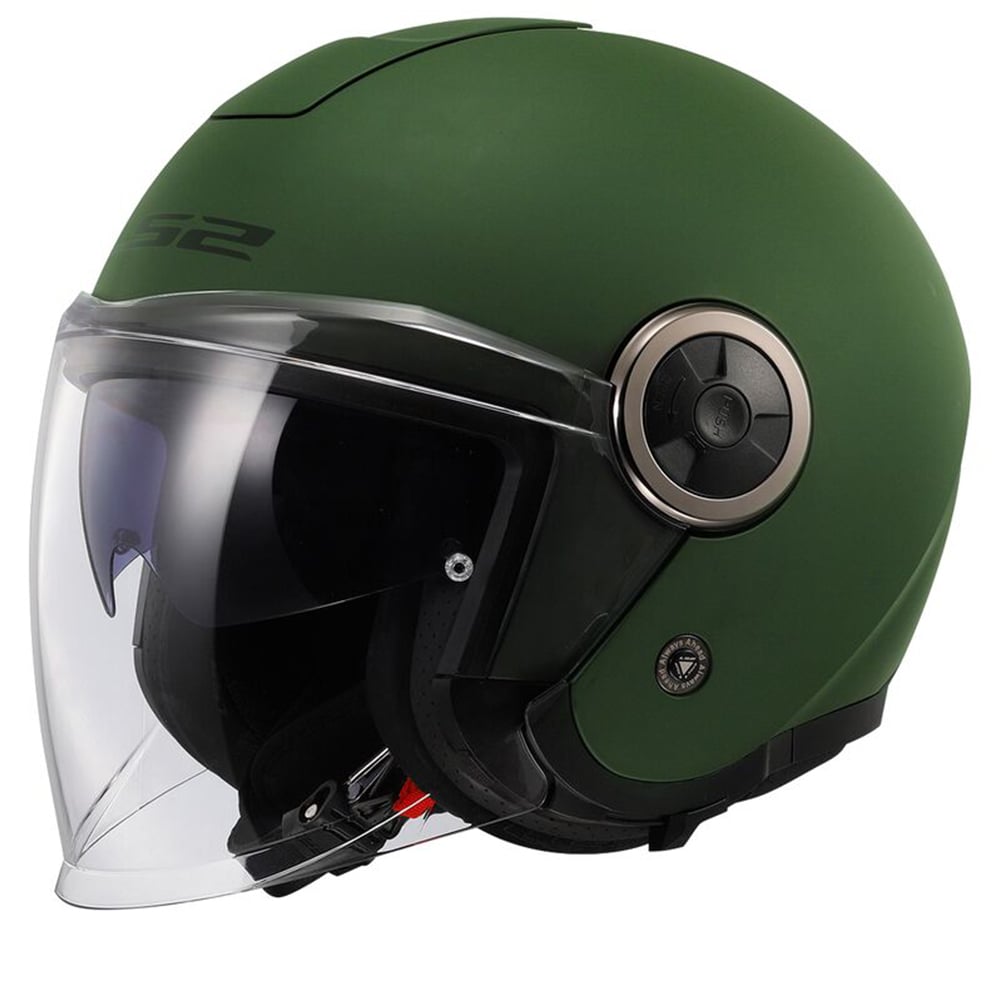 Image of LS2 OF620 Classy Solid Matt Military Green Jet Helmet Größe M