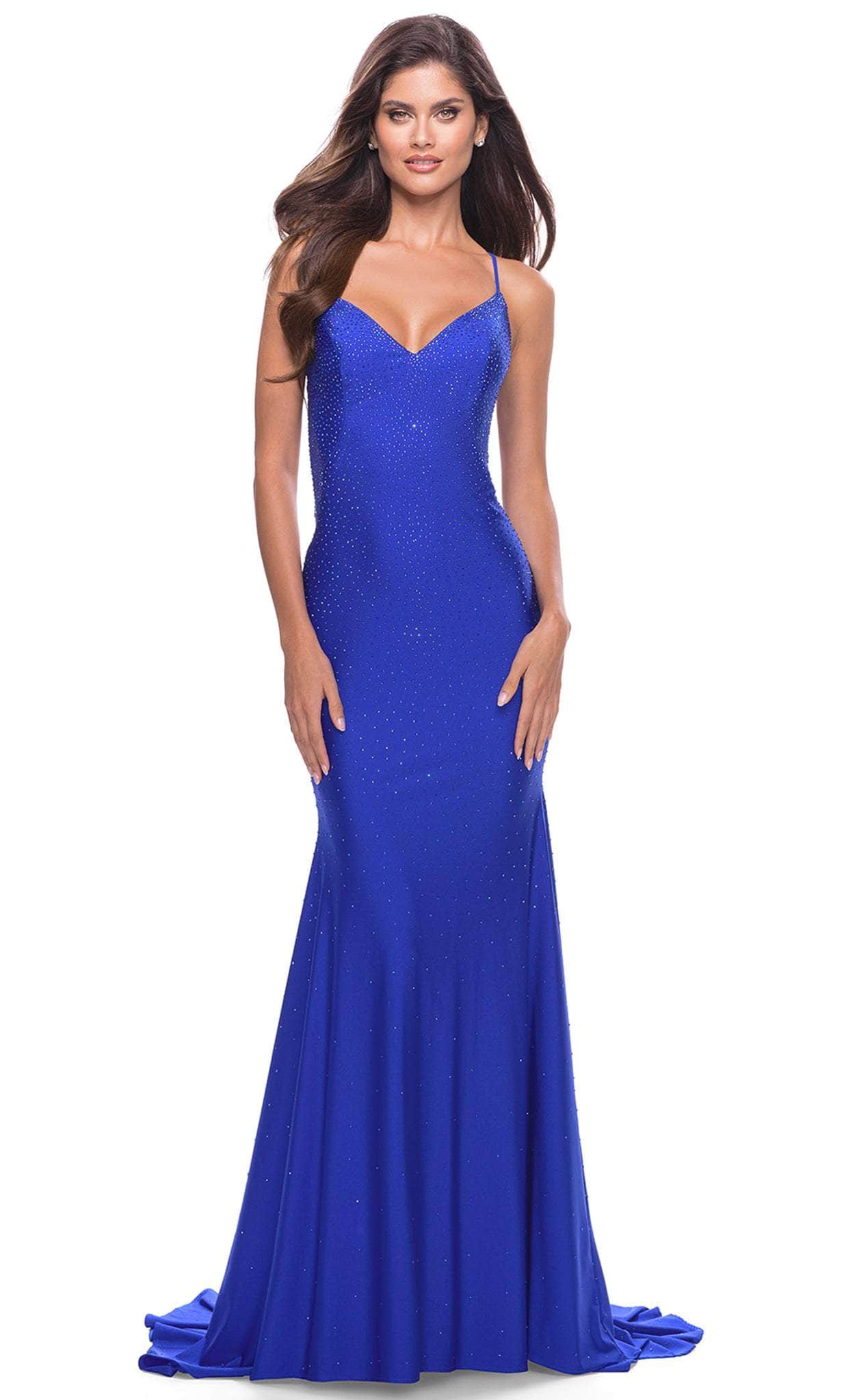 Image of La Femme 31279 - Sleeveless Jersey Prom Gown