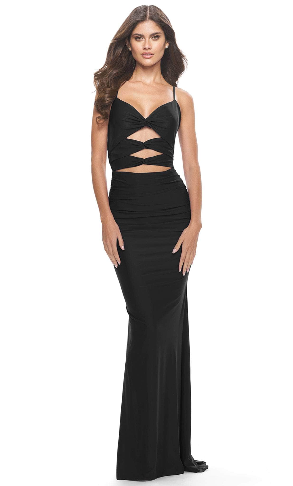 Image of La Femme 31294 - Front Cutout Prom Dress
