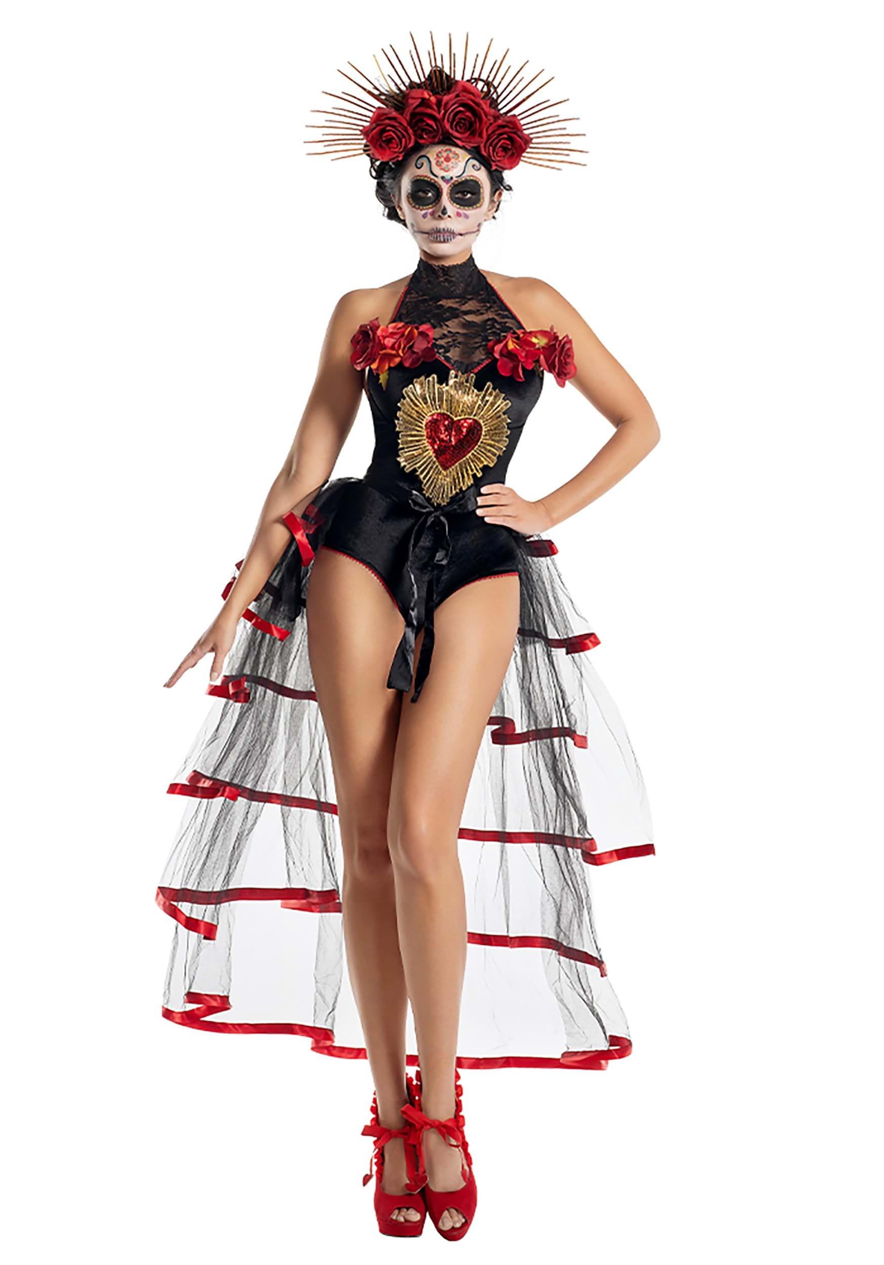 Image of La Muerta Costume for Women ID PKPK2247-XL