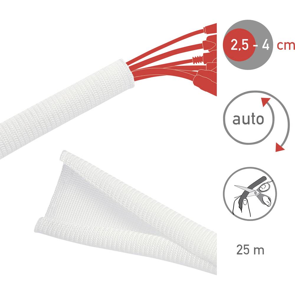 Image of Label the Cable PRO 5120 19 inch Cable trunking White