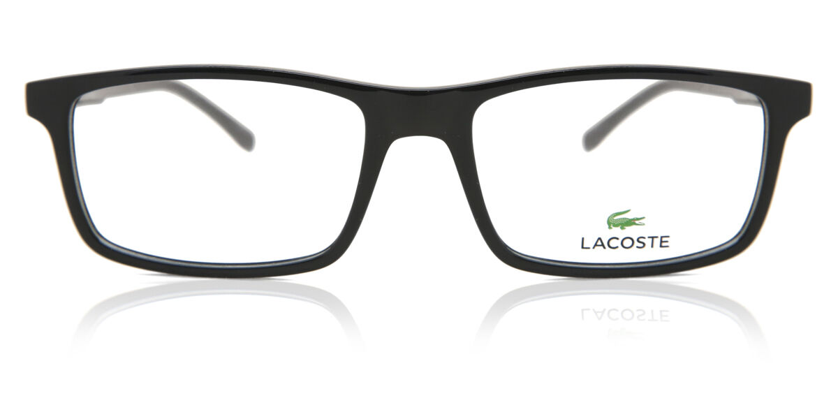 Image of Lacoste L2858 001 Óculos de Grau Pretos Masculino BRLPT