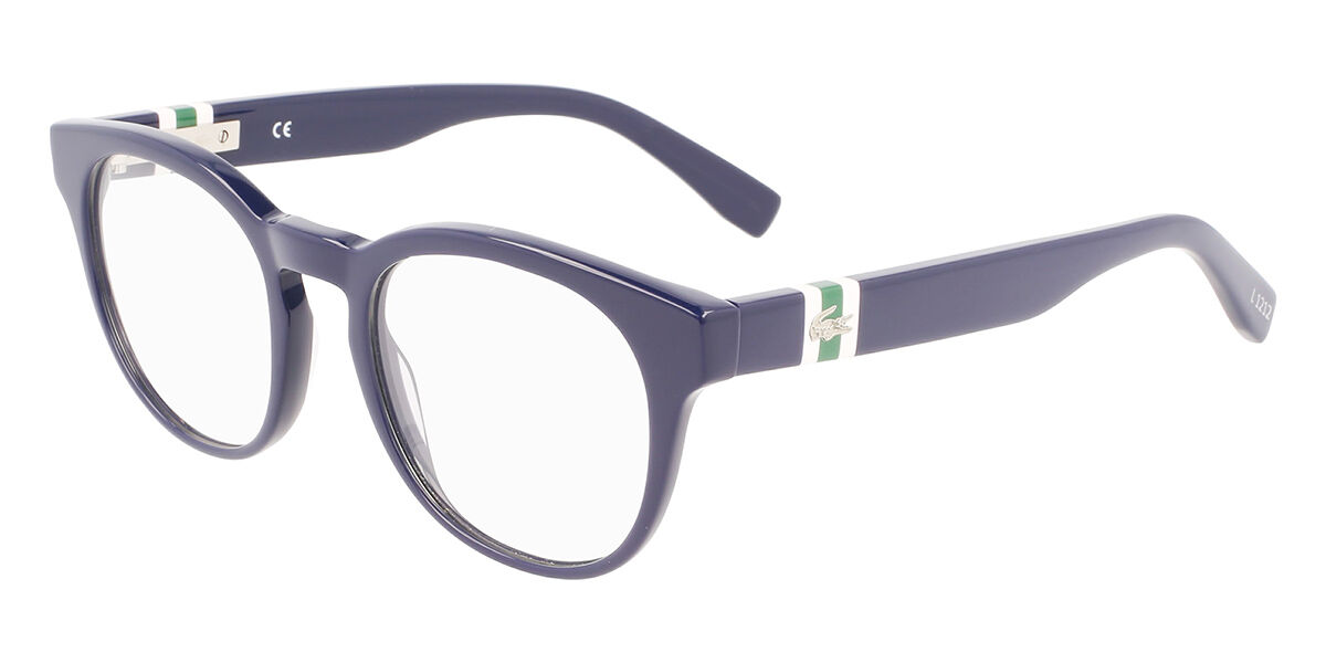 Image of Lacoste L2904 400 Óculos de Grau Azuis Masculino BRLPT