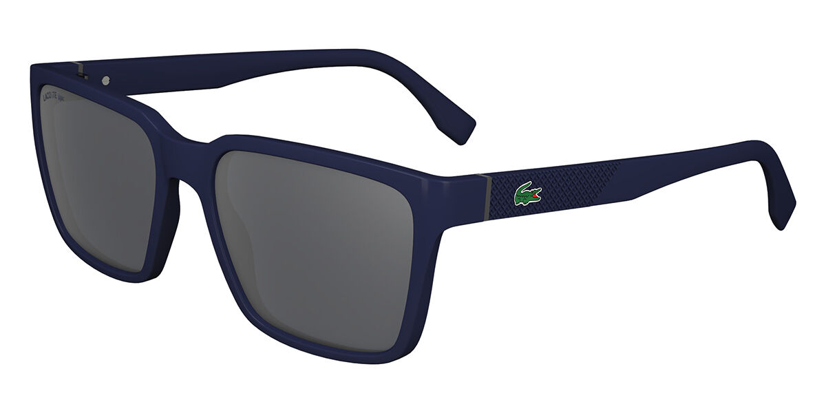 Image of Lacoste L6011S 424 56 Lunettes De Soleil Homme Bleues FR