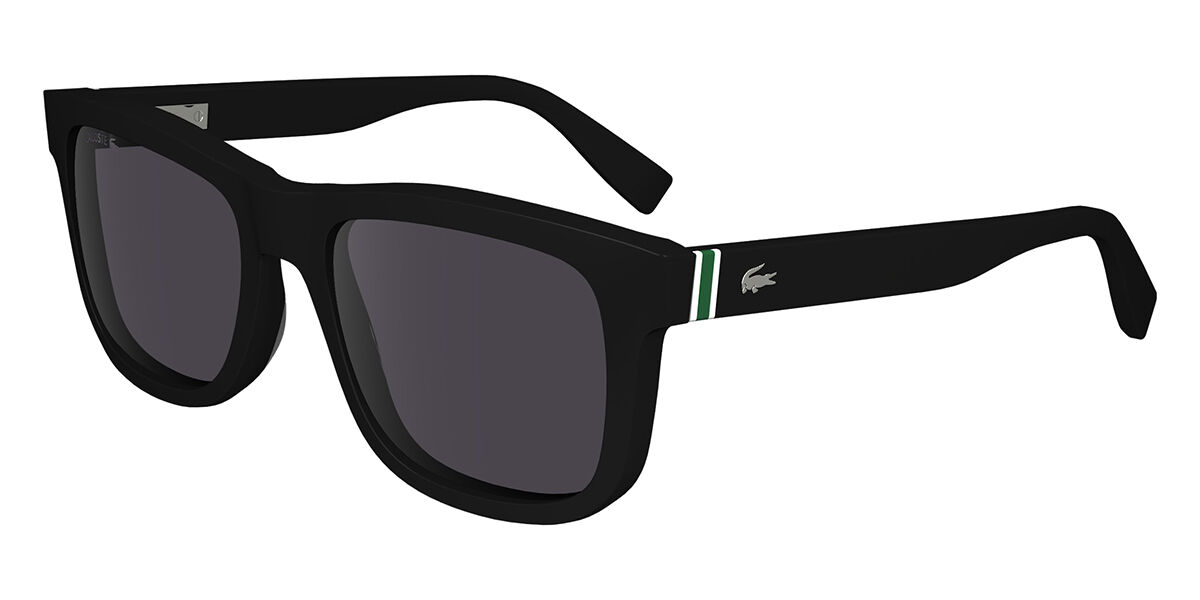 Image of Lacoste L6014S 001 55 Lunettes De Soleil Homme Noires FR