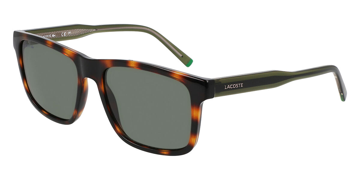 Image of Lacoste L6025S 214 56 Lunettes De Soleil Homme Tortoiseshell FR