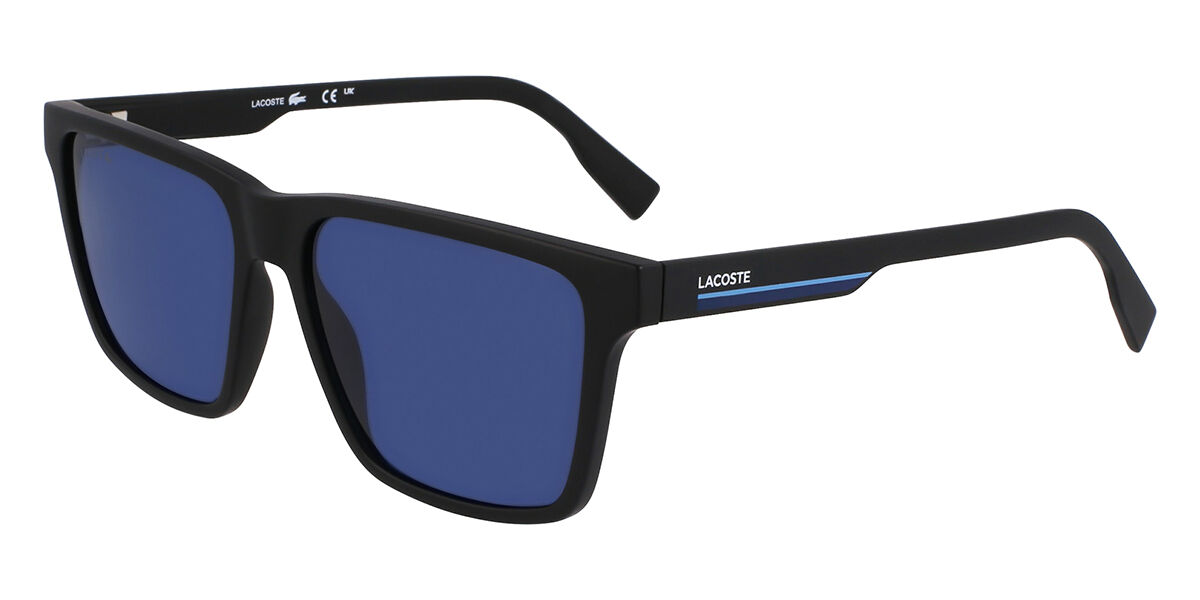 Image of Lacoste L6039S 002 57 Lunettes De Soleil Homme Noires FR