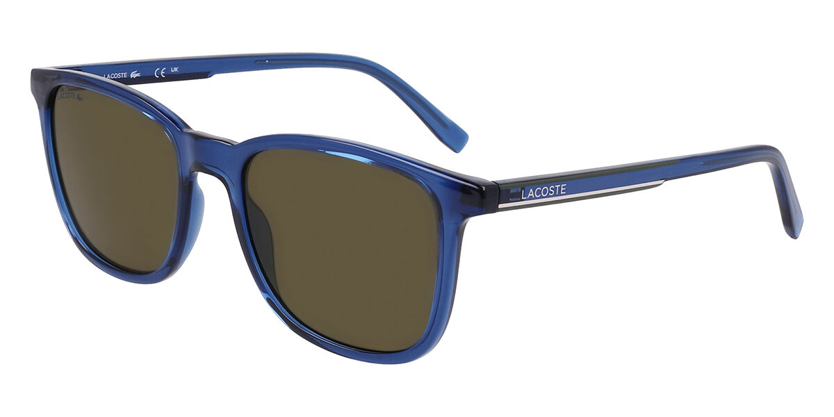 Image of Lacoste L915S 410 53 Lunettes De Soleil Homme Bleues FR