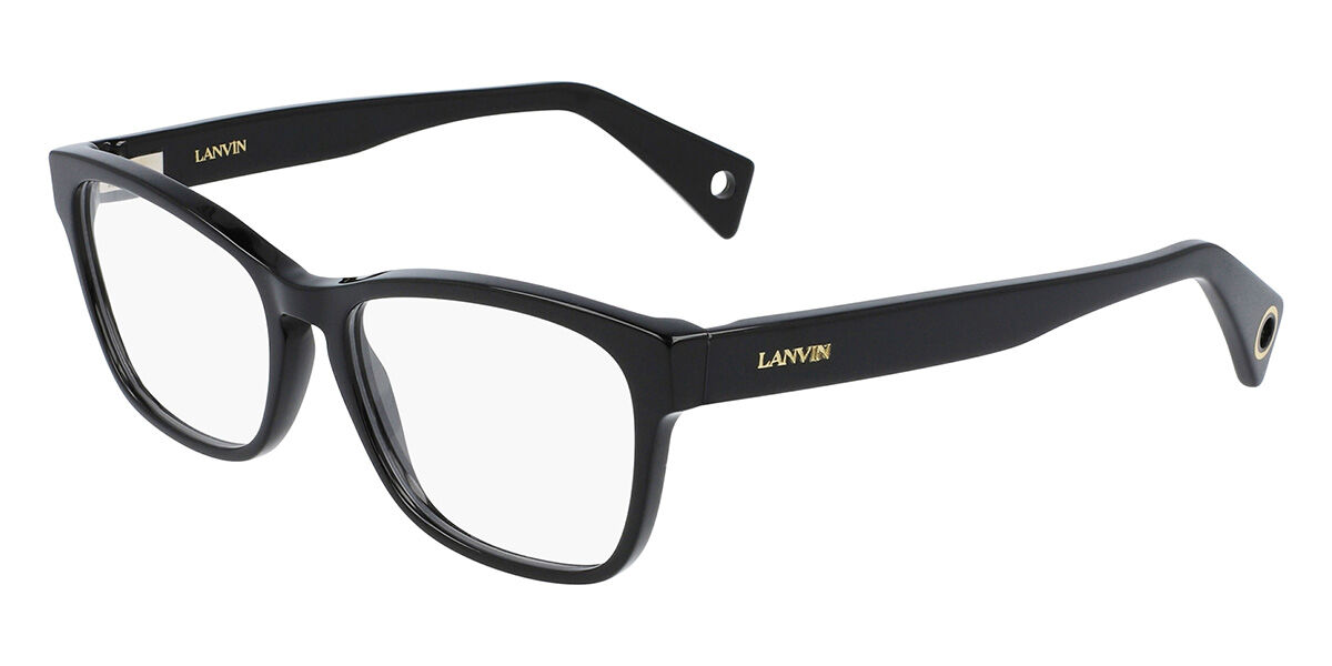 Image of Lanvin LNV2603 001 Óculos de Grau Pretos Masculino BRLPT