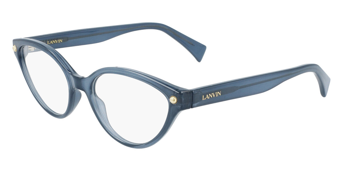 Image of Lanvin LNV2607 414 Óculos de Grau Azuis Feminino PRT