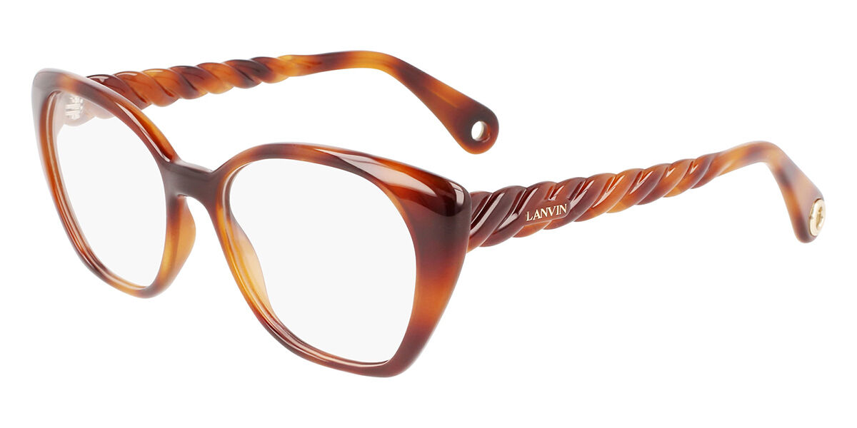 Image of Lanvin LNV2624 214 Óculos de Grau Tortoiseshell Masculino PRT