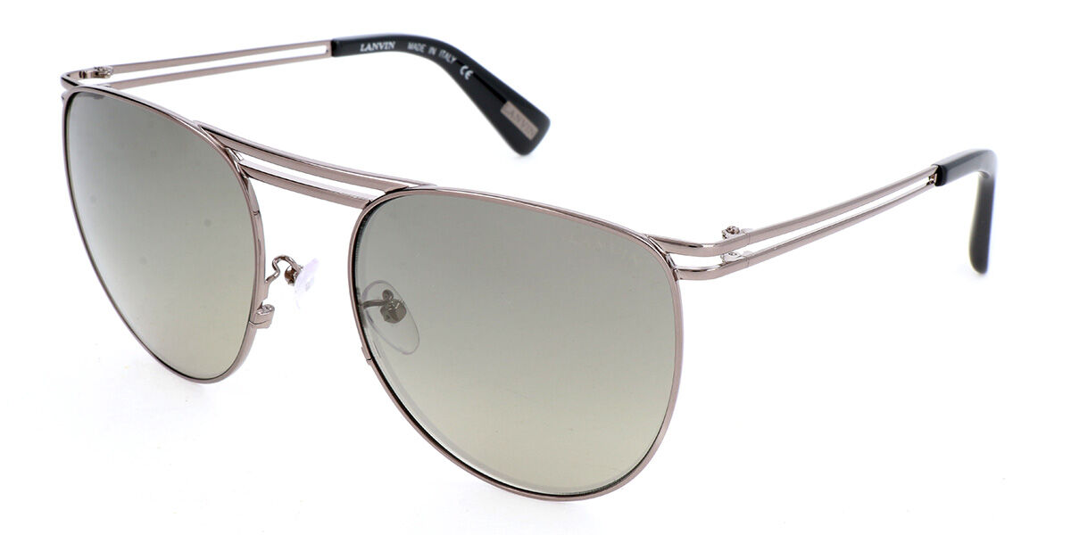 Image of Lanvin SLN108M 568X Standard Lunettes De Soleil Femme Grises FR