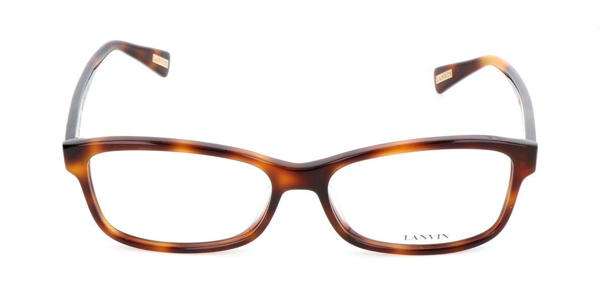 Image of Lanvin VLN663M 0752 Óculos de Grau Tortoiseshell Masculino BRLPT