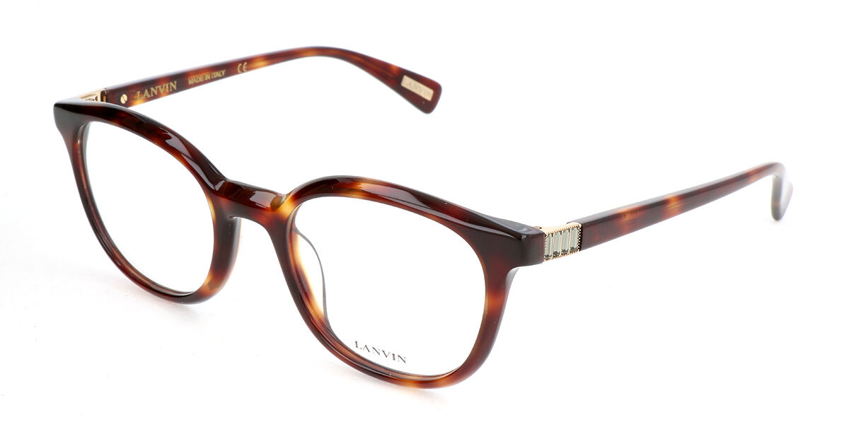 Image of Lanvin VLN681S 04AP Óculos de Grau Tortoiseshell Feminino PRT