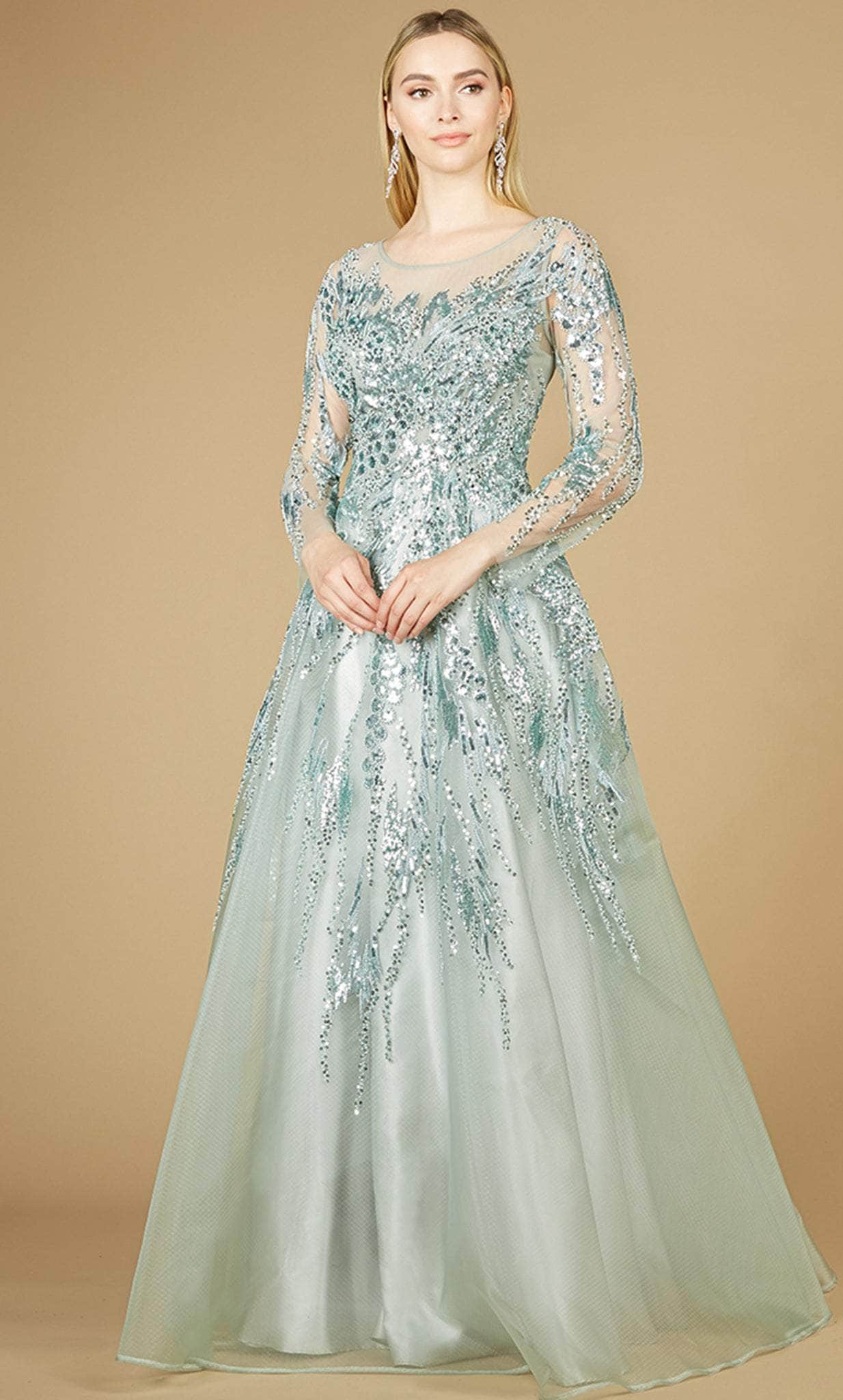 Image of Lara Dresses 29208 - Embellished A-Line Evening Dress