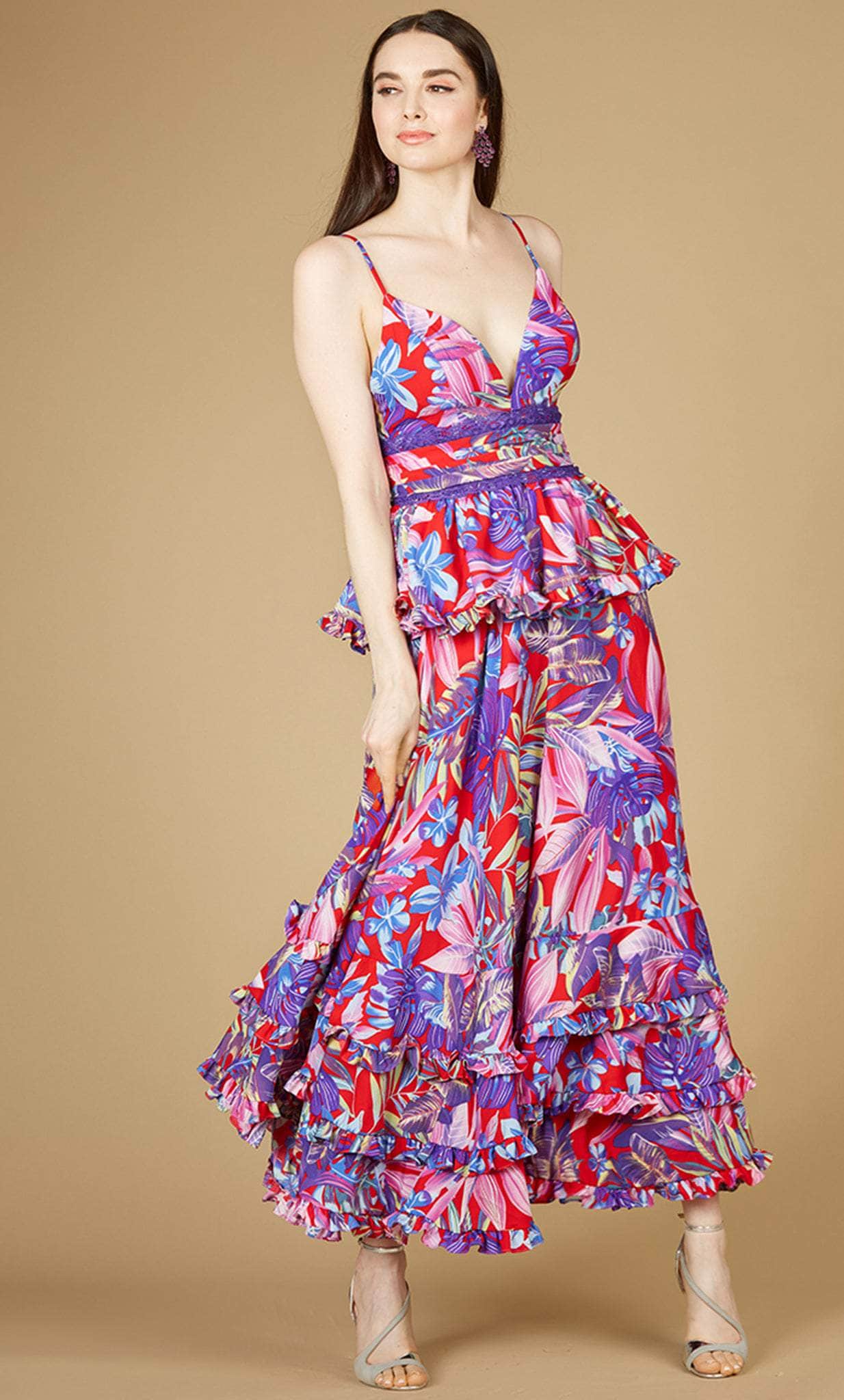 Image of Lara Dresses 29268 - Flowy A-line Printed Dress