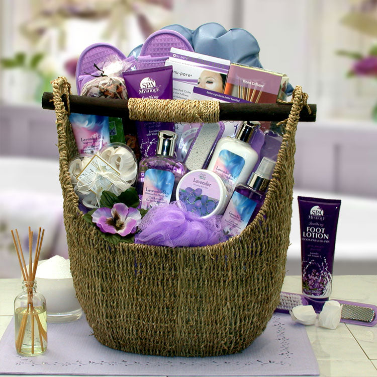 Image of Lavender Sky Ultimate Bath & Body Tote