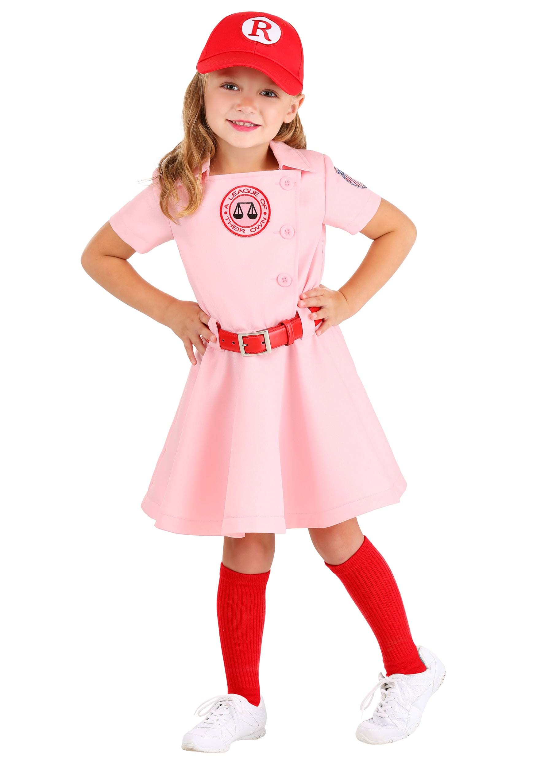 Image of League of Their Own Toddler Dottie Luxury Costume For Girls ID FUN9504TD-2T