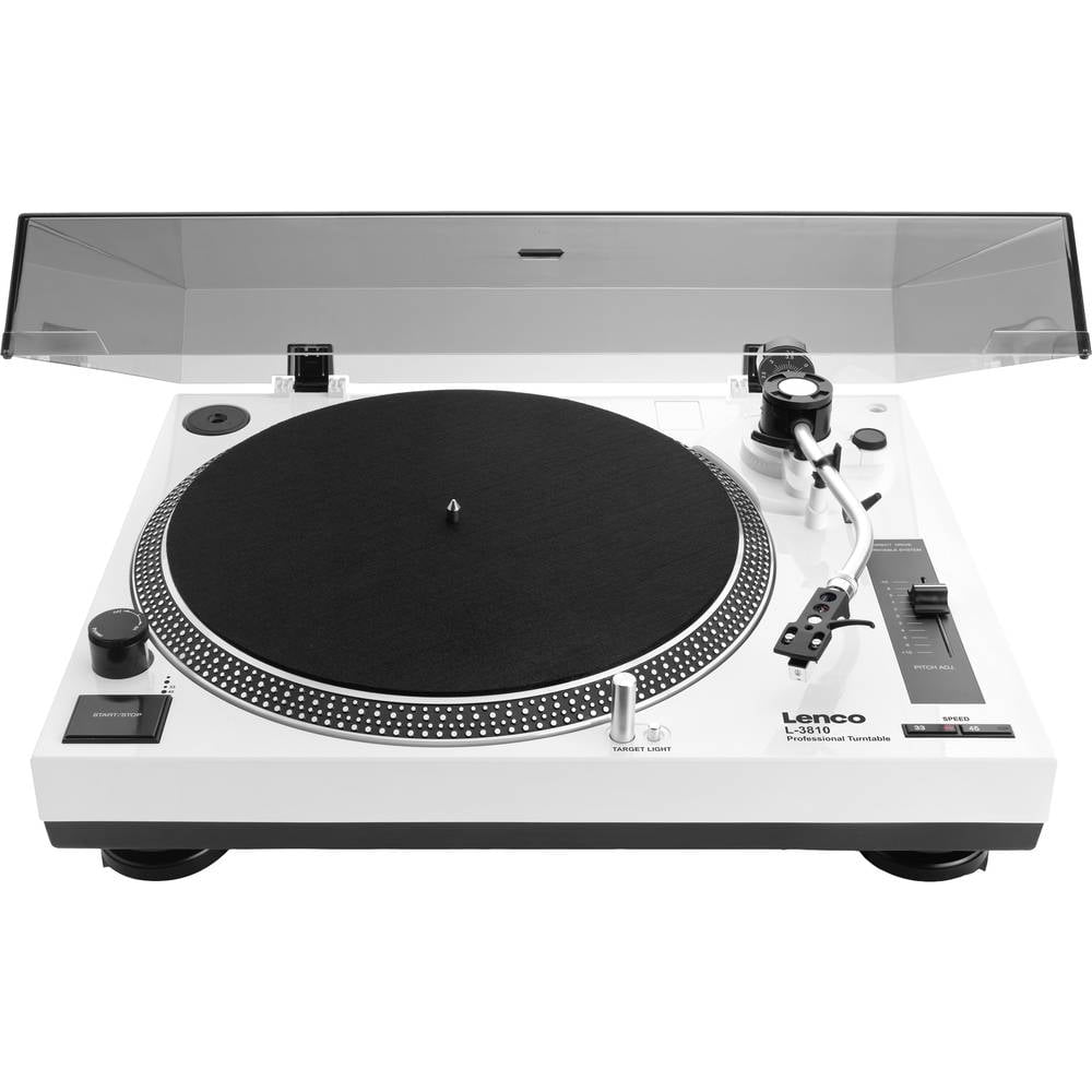Image of Lenco USB turntable Direct drive White