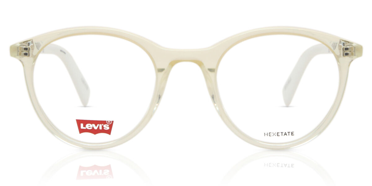 Image of Levi's LV 1005 HAM Óculos de Grau Amarelos Masculino PRT