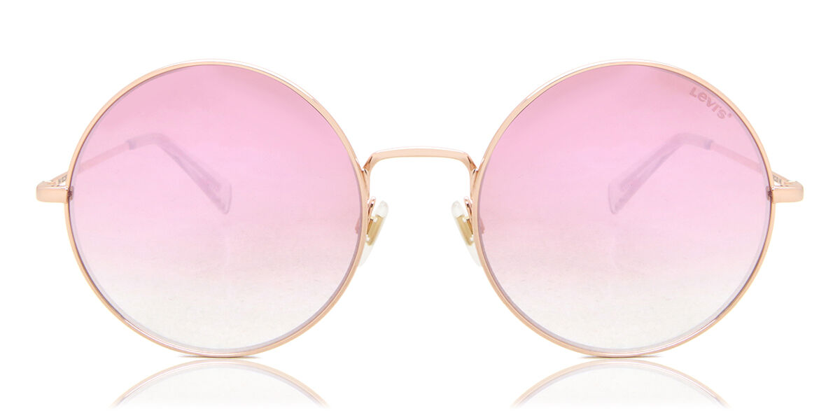 Image of Levi's LV 1011/S 0DDB 58 Lunettes De Soleil Femme Dorées FR