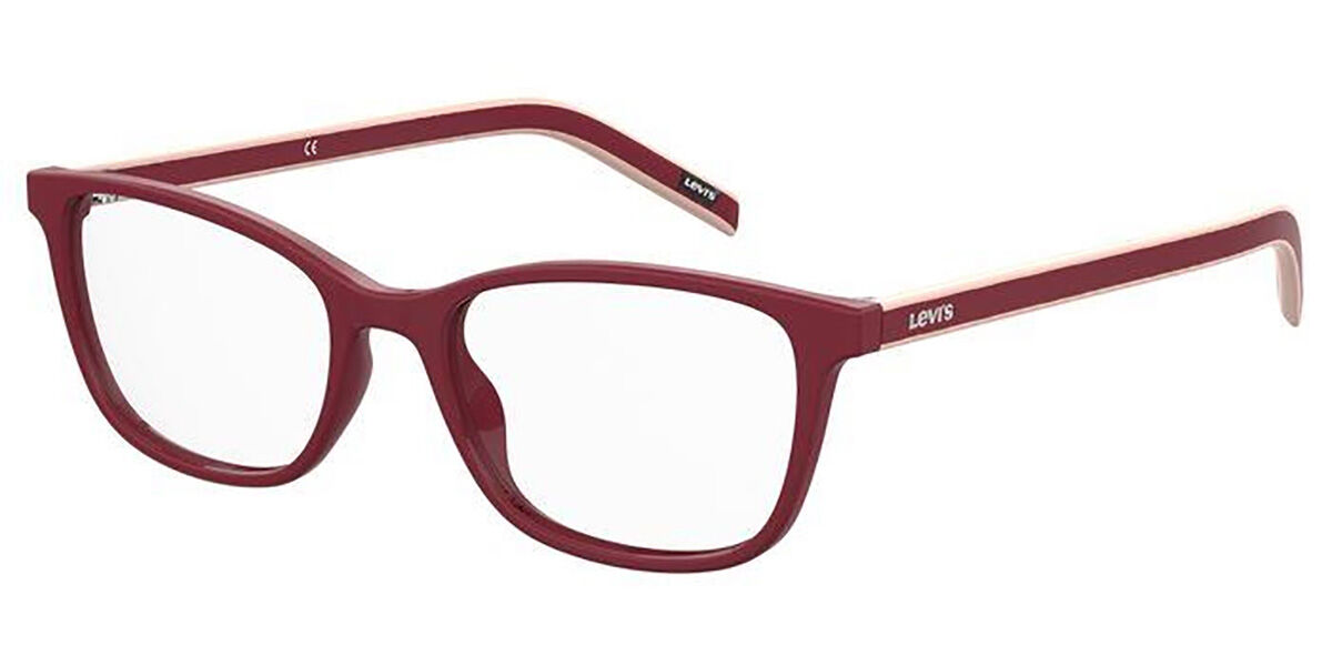 Image of Levi's LV 1032 LHF Óculos de Grau Vermelhos Feminino PRT