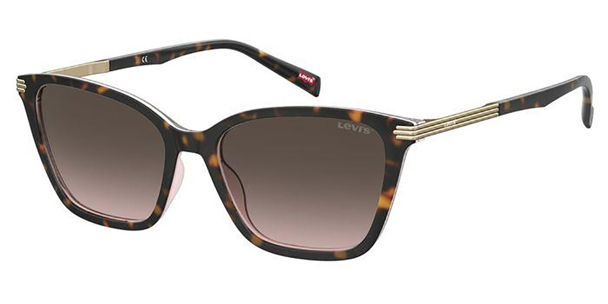 Image of Levi's LV 5017/S 0T4/HA Óculos de Sol Tortoiseshell Feminino PRT