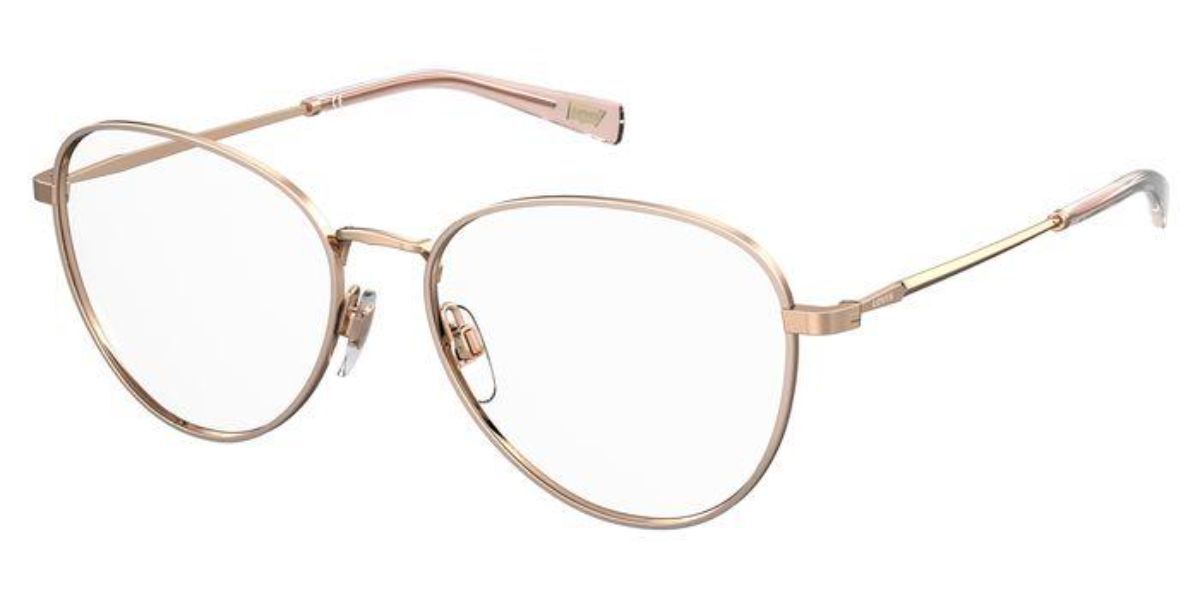 Image of Levi's LV 5037 DDB Óculos de Grau Rose-Dourados Feminino PRT