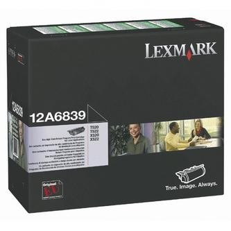 Image of Lexmark 12A6839 fekete (black) eredeti toner HU ID 946