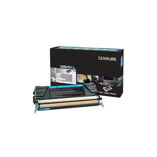 Image of Lexmark 24B5701 azurový (cyan) originální toner CZ ID 348209