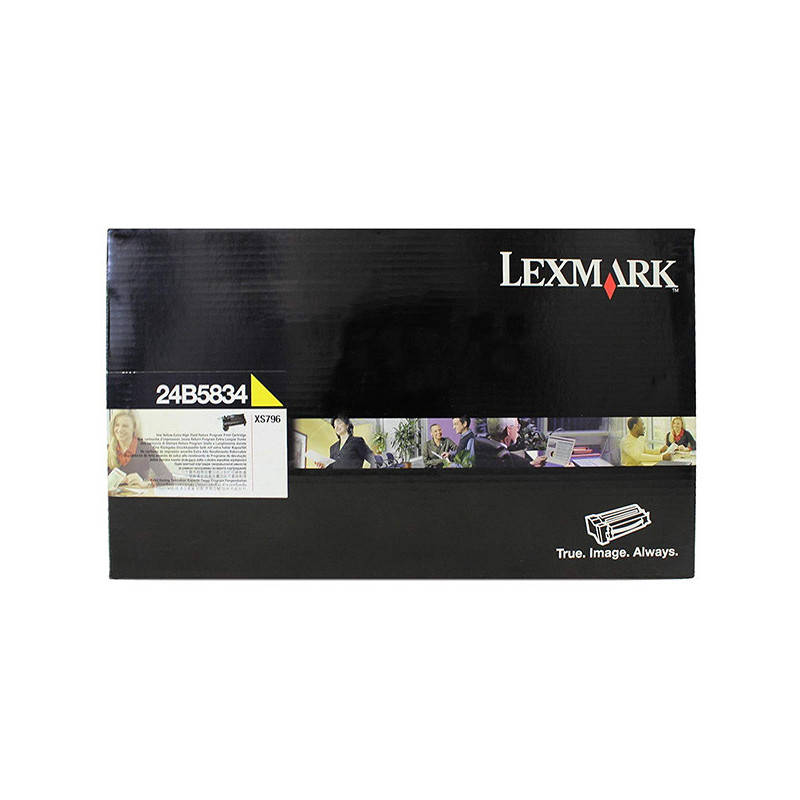 Image of Lexmark 24B5834 žltý (yellow) originálny toner SK ID 325358