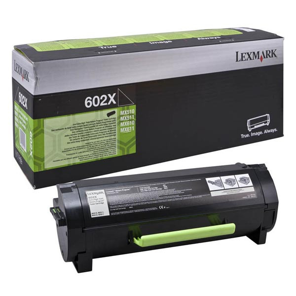 Image of Lexmark 60F2X0060F2X0E black 20000 str 602X return extra high capacity originálny toner SK ID 15570