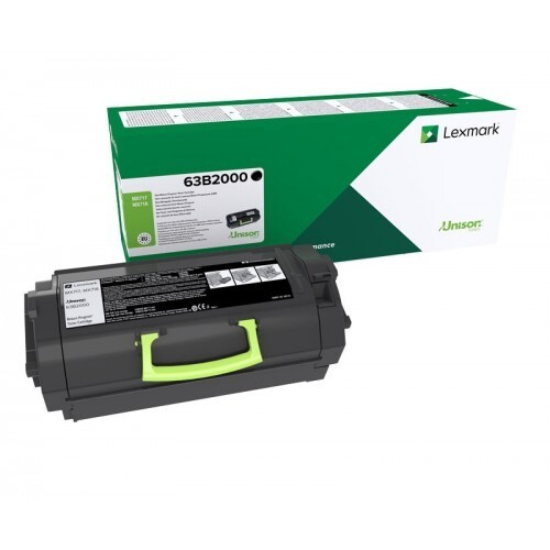 Image of Lexmark 63B2000 černý (black) originální toner CZ ID 13306