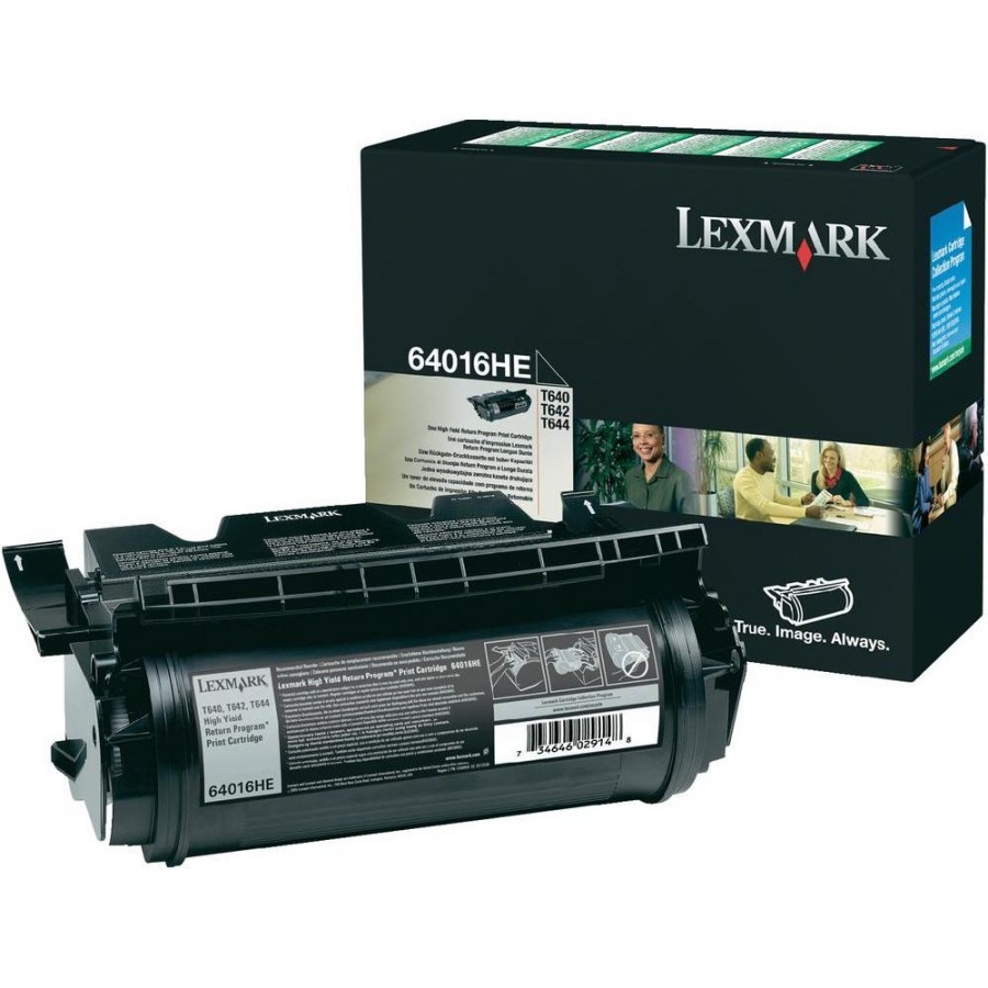 Image of Lexmark 64016HE čierný (black) originálny toner SK ID 967