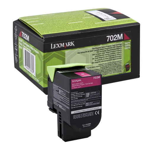 Image of Lexmark 70C20ME purpurový (magenta) originálny toner SK ID 63227