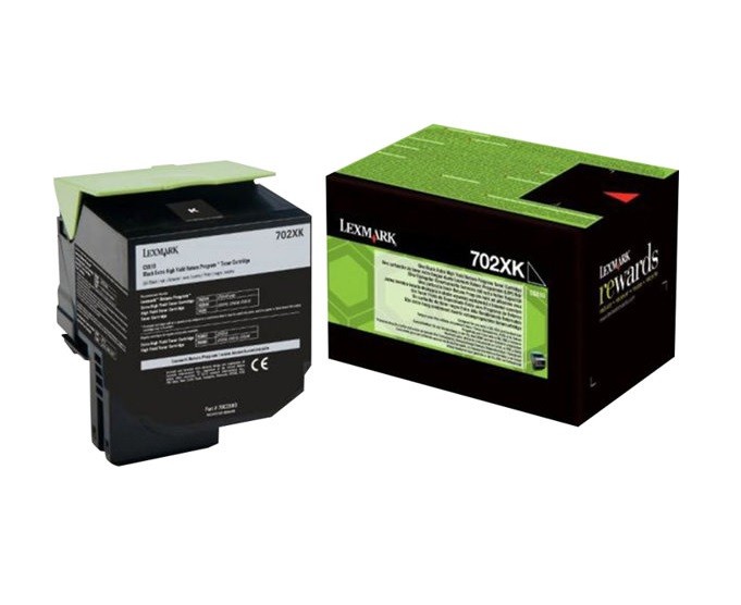 Image of Lexmark 70C2XKE čierny (black) originálny toner SK ID 63708