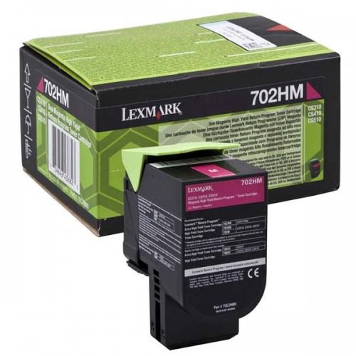 Image of Lexmark 70C2XM0 purpuriu (magenta) toner original RO ID 48325