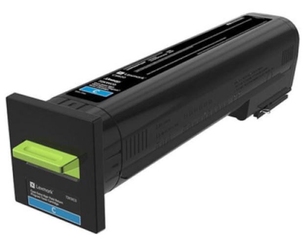 Image of Lexmark 72K20CE azúrový (cyan) originálny toner SK ID 65679