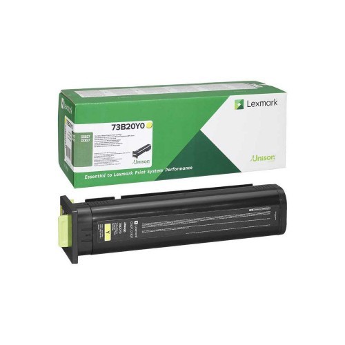 Image of Lexmark 73B20Y0 sárga (yellow) eredeti toner HU ID 16222