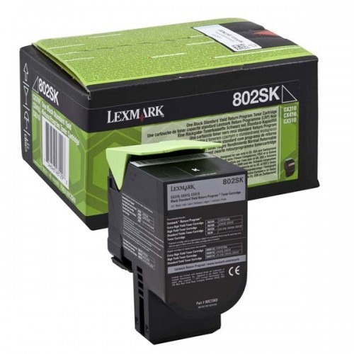 Image of Lexmark 80C20YE žlutý (yellow) originální toner CZ ID 325369