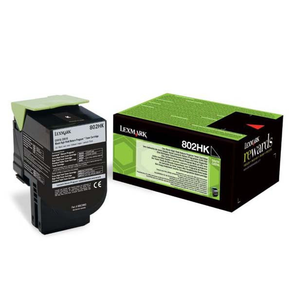 Image of Lexmark 80C2HK0 černý (black) originální toner CZ ID 15554