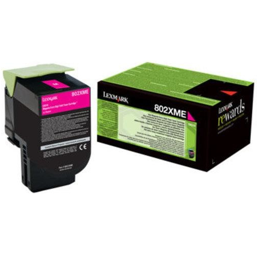 Image of Lexmark 80C2XME purpuriu (magenta) toner original RO ID 337956