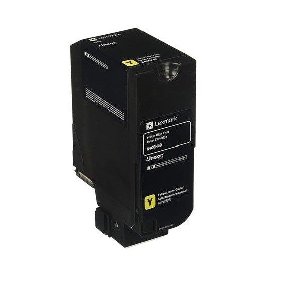 Image of Lexmark 84C0H40 žltý (yellow) originálny toner SK ID 65760