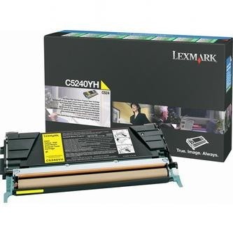 Image of Lexmark C5240YH galben (yellow) toner original RO ID 971