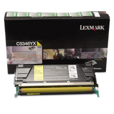 Image of Lexmark C534RYX sárga (yellow) eredeti toner HU ID 3770