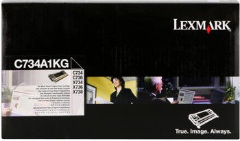 Image of Lexmark C734A1KG negru toner original RO ID 3017