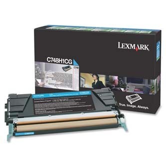 Image of Lexmark C748H1CG azúrový (cyan) originálny toner SK ID 5638