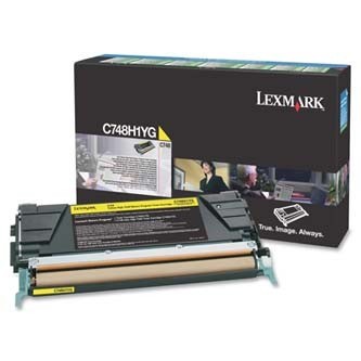 Image of Lexmark C748H1YG žltý (yellow) originálny toner SK ID 5640